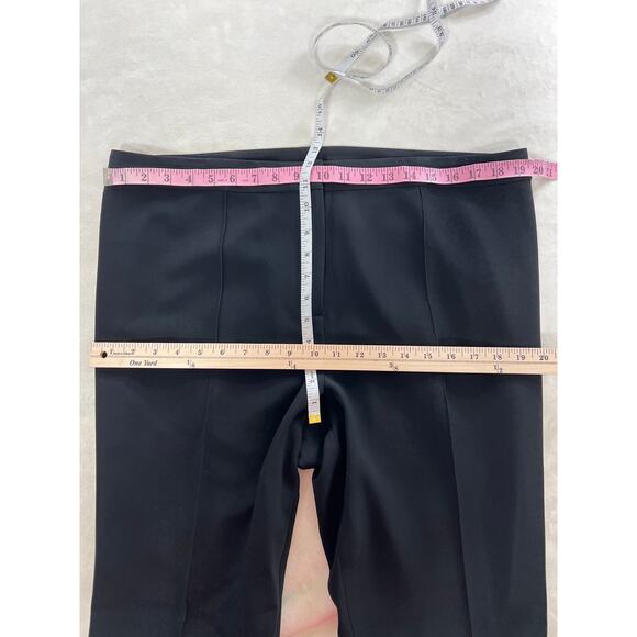 St. John Couture Dress Pants Straight Leg High Rise Black Women's 16 - Picture 6 of 6